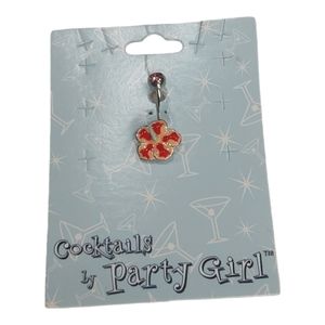 1 Party Girls Flower Belly Ring